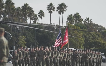 B-Roll: 15th MEU Commanding Officer Relinquishes Command After Deployment