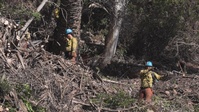 Firefighter Continue Debris Removal and Search Efforts for LA County Wildfires