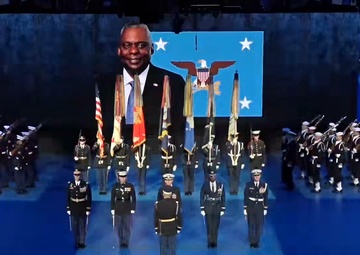 Armed Forces Full Honors Farewell in honor of Secretary of Defense Austin