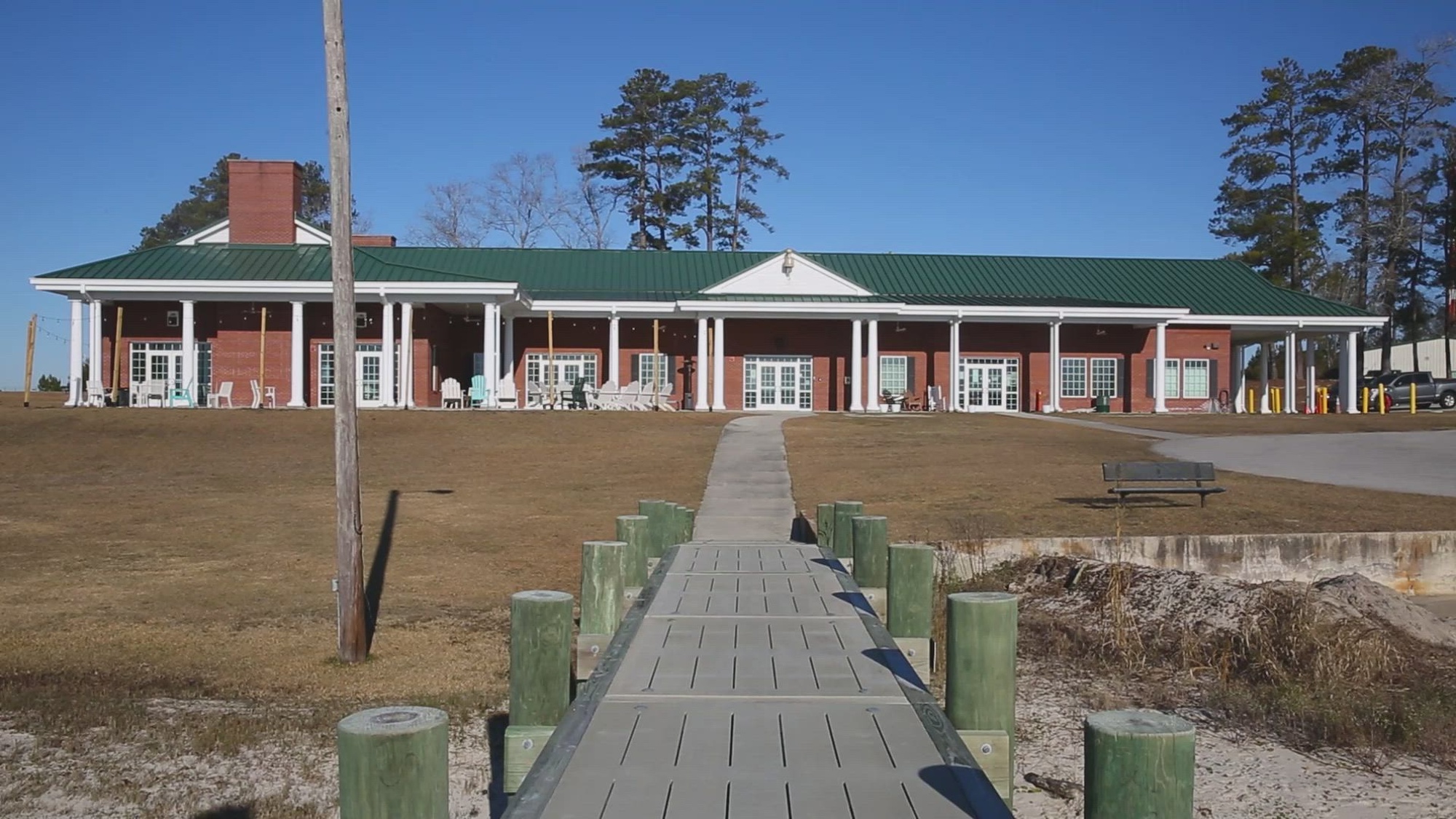 U.S. Marines and civilians visit the Marine Corps Air Station (MCAS) New River Marina that&#39;s accessible from Perimeter Road on MCAS New River in Jacksonville, North Carolina, Jan 8, 2025. Marine Corps Community Services mission is to enhance the quality of life for the service members and Department of Defense civilians. (U.S. Marine Corps video by Lance Cpl. Devaraja Renshaw)