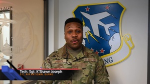 Proud to Support Airman Spotlight - Tech. Sgt. K'Shawn Joseph