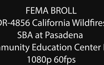 SBA Small Business Administration - Pasadena DRC BROLL