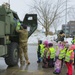 B-Roll: U.S. Armed Forces honor formation of Estonian Artillery Battalion