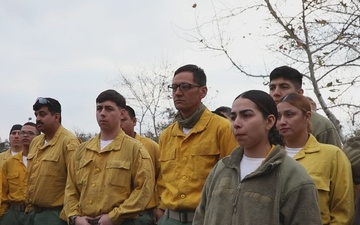 Cal Guard Type II Handcrews Work To Clear Debris In Communities Impacted By Eaton Fire