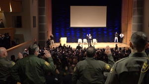 CBP Officers and Agents Swearing-In to support 60th Presidential Inauguration
