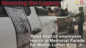 Honoring the Legacy: Tulsa District employees march in MLK Memorial Parade