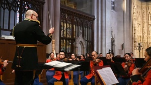 USMB performs at the National Prayer Service