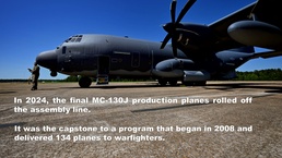 ISR-SOF Directorate Observes End of HC/MC-130J Production Line