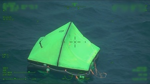 Coast Guard, responding vessels rescue 4 U.S. boaters from life raft on the Atlantic Ocean