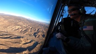 California Air National Guard C-130J MAFFS Flight Deck Footage Hughes Fires