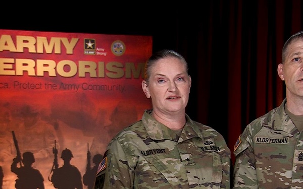 U.S. Army Antiterrorism Readiness: Public Service Announcement 