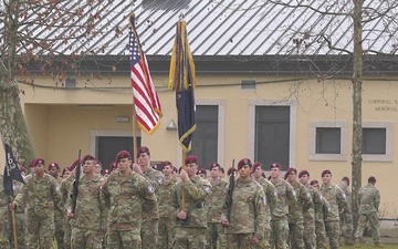 1st Battalion, 503rd Infantry Regiment, 173rd Airborne Brigade Change of Responsibility Ceremony