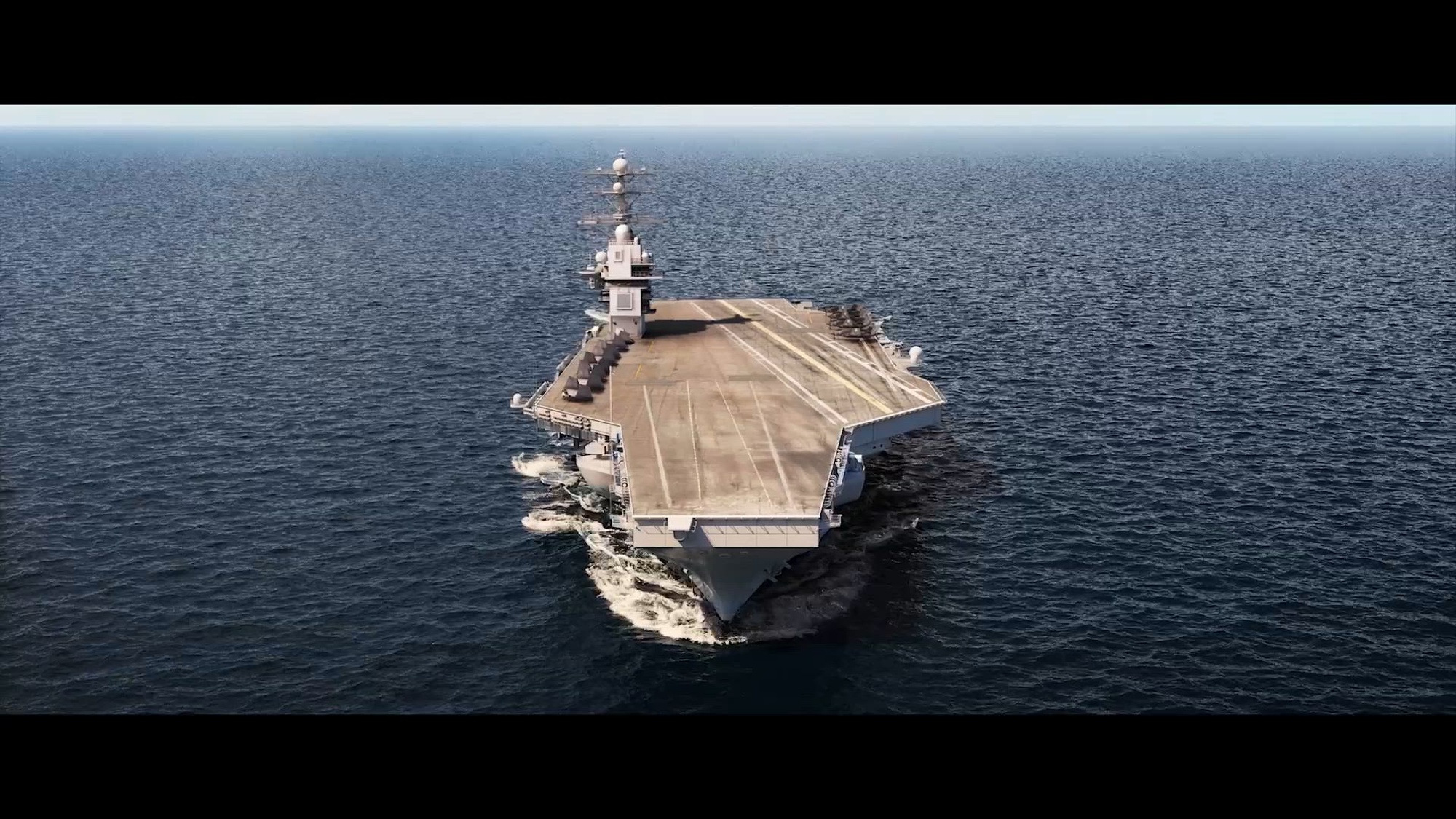 A collaborative effort between Naval Information Warfare Center Pacific and Naval Air Warfare Center Weapons Division, Sea Strike is a future-oriented film designed to showcase the U.S. Navy’s ability to conduct distributed maritime operations in a high-end, contested environment. This video showcases a future naval battle and how emerging technologies may be incorporated at every level of the warfighting domain; by testing innovative strategies, leveraging advanced technologies, and real-time intelligence, the Navy is able to project power and maintain freedom of the seas in a rapidly evolving global security landscape.