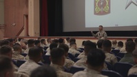TTECG hosts Service Level Training Exercise 1-25 welcome aboard brief