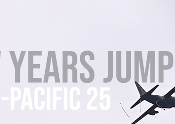 New Years Jump Indo-Pacific 25: one with the sky