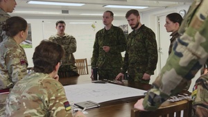 Medical Treatment Operations Meeting with Allies