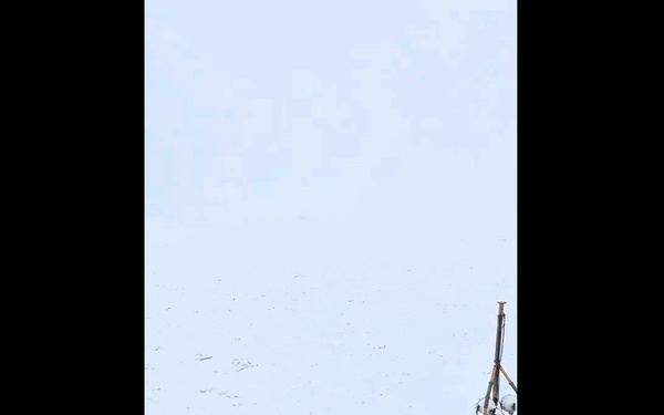 U.S. Coast Guard underway to assist motor vessel beset by ice Lake Erie