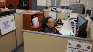Office workers, Camp Humphreys - B-Roll