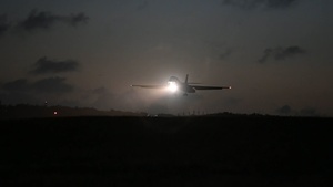 B-1B Lancer lands after completing mission in support of BTF 25-1 Jan 23, 2024