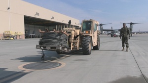 U.S. Marines assist DHS border security mission