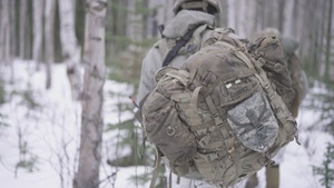 Through The Dark: Arctic Angels advance Towards OPFOR Under The Cover of Night