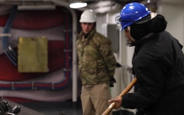 USS Gerald R. Ford (CVN 78) sea and anchor detail