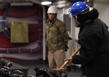USS Gerald R. Ford (CVN 78) sea and anchor detail