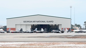 F-16C and F-35 Lightning II takeoff and landing