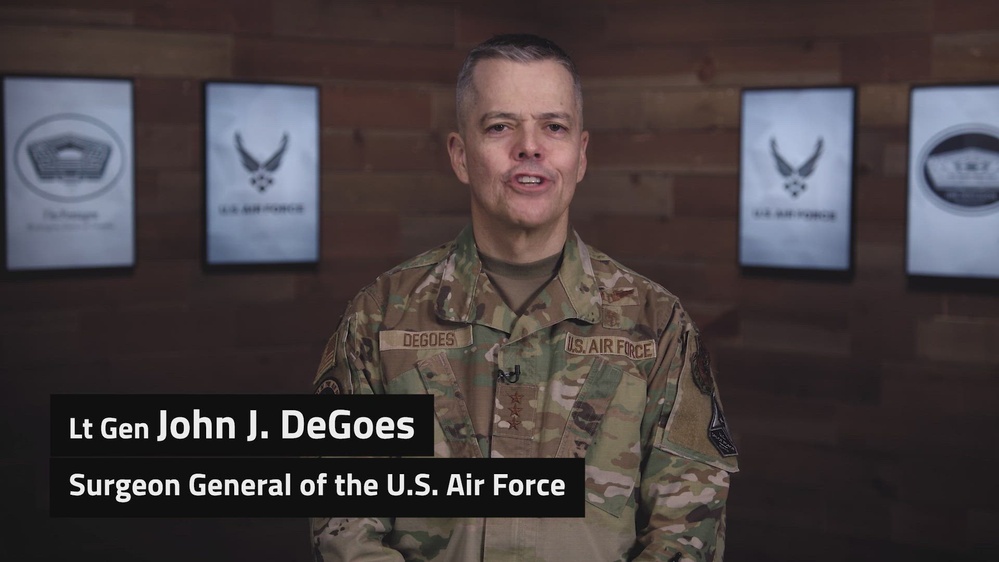 DVIDS - Video - Air Force Standards Update - Shaving Waivers (Lieutenant General John DeGoes, Air Force Surgeon General)