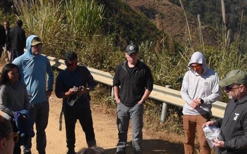 Rick Holland Visits Phou Pha Thi