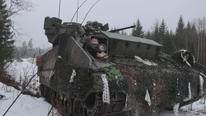5-7 Cav assist NATO Forces with Training during Exercise Winter Camp