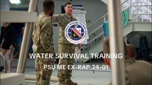 Water Survival Training PSU ME EX-RAP 24-01
