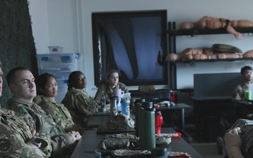 86th Med Group Medical Simulation Training Center teaches Tier Three TCCC on Ramstein AB (1080p B-Roll)