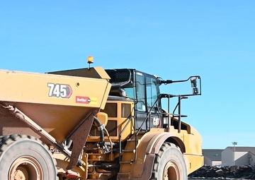 Ellsworth AFB Runway Construction