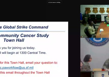 Recording: AFGSC Missile Community Cancer Study Public Town Hall - 30 January 2025