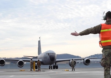 117th Air Refueling Wing Airmen return home