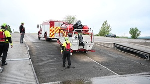 CE practices swift water training
