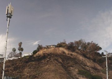 Palisades Fire 49th MP BDE B-Roll