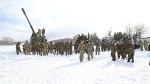 B-roll: 1-5 Infantry Soldiers and JGSDF Members Participate in a Equipment Exhibition