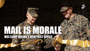 First U.S. Marine Corps Post Office in the Republic of Korea Opens on Camp Mujuk