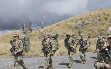 Broll: 25th DSTB Conducts Ruck March at PTA