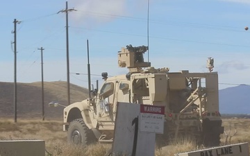 Broll: 25th Division Sustainment Brigade Conducts Gunnery at PTA