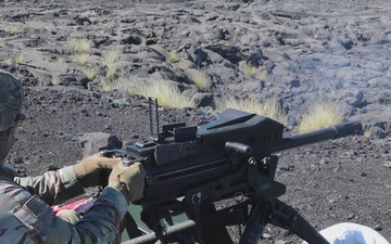 Broll: 25th DSB Conducts Machine Gun Ranges During Operation PIKO