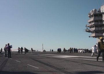 USS Gerald R. Ford (CVN 78) GQ and routine operations