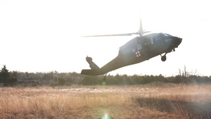 OK Guard, Air Force units conduct joint MEDEVAC training at Tinker AFB