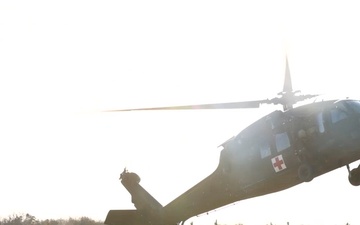 OK Guard, Air Force units conduct joint MEDEVAC training at Tinker AFB