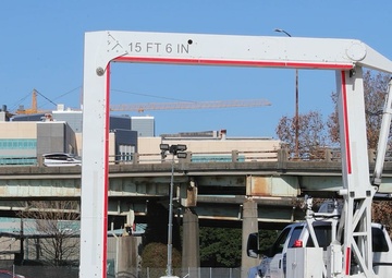 B-ROLL: Non-intrusive inspections (NII) at Super Bowl LIX