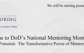 2025 DoD National Mentoring Month Event