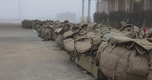 U.S. Marines with 2nd Marine Division depart for Naval Station Guantanamo Bay