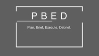 PBED Process Video